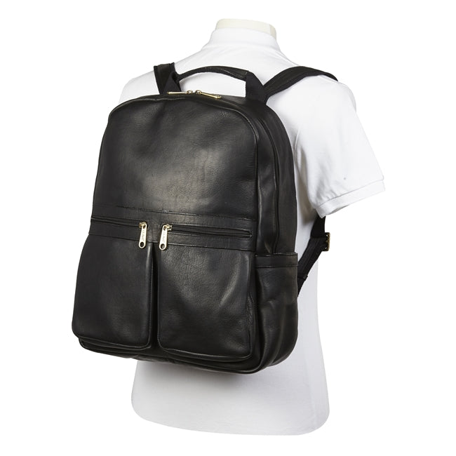 Leather City Laptop Backpack by Clava CLAVA