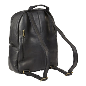 clava leather backpack Leather City Laptop Backpack