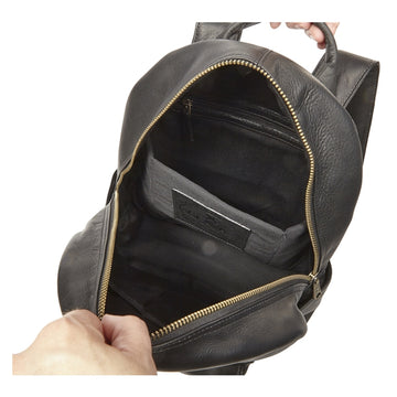 clava xl leather backpack Leather Campus Backpack