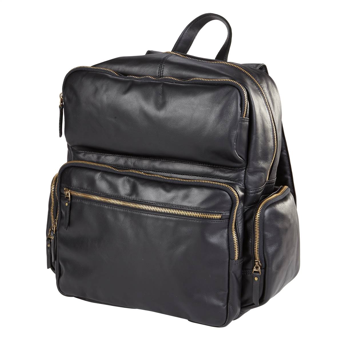 clava black leather drawstring backpack Abby some with interior organizers Clava Backpack Bags for Men