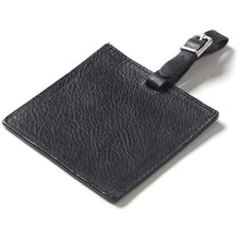 Load image into Gallery viewer, Leather Square Luggage Tag
