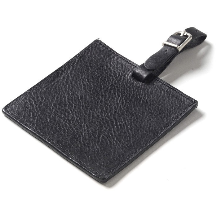 Leather Square Luggage Tag