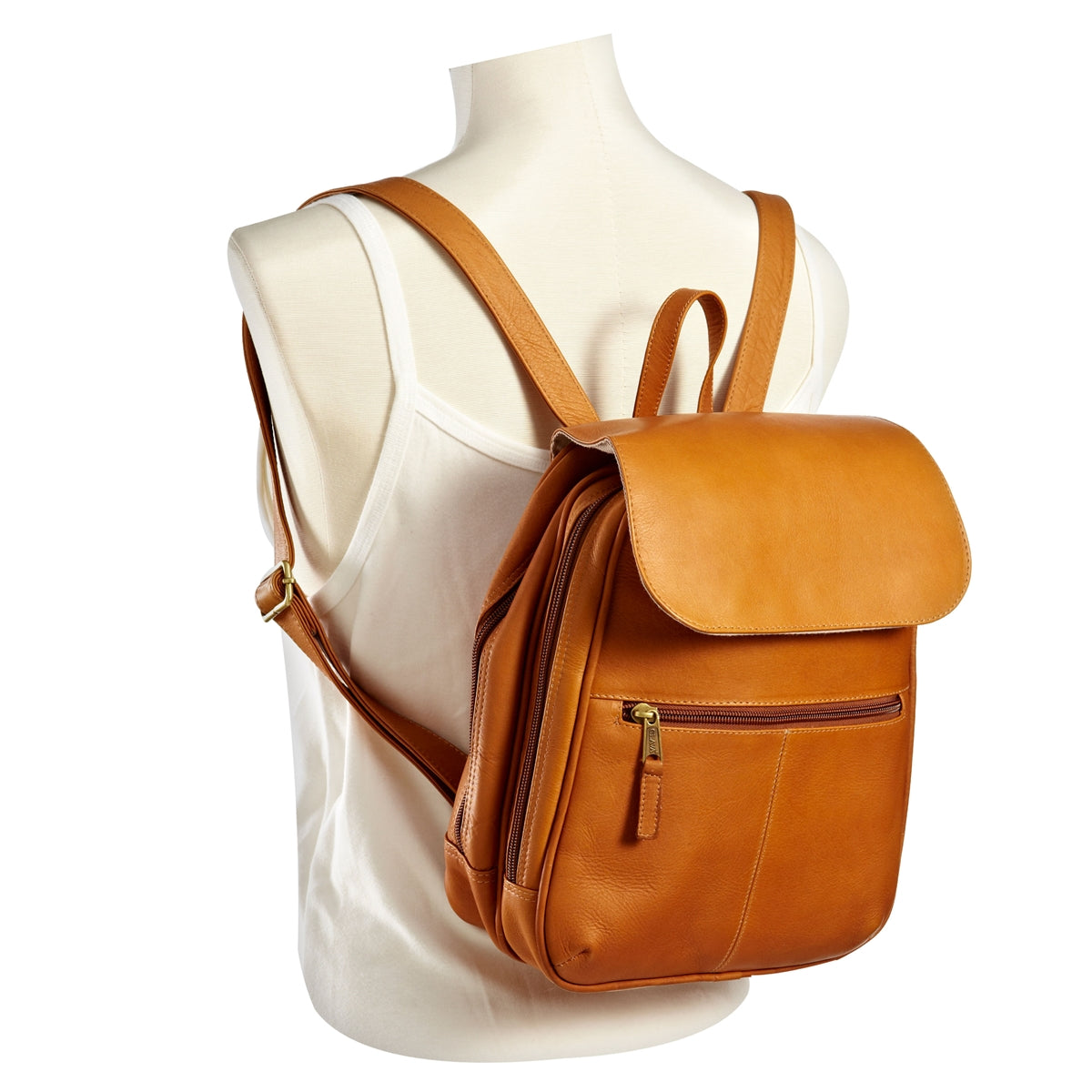 clava leather backpacks City Laptop Backpack This backpack has interior drawstring closure under the flap and buckle with hidden slide snap closure for secure carry Leather City Laptop Backpack by