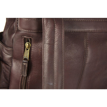 clava american leather backpack Clava Urban Survival Leather Backpack Vachetta Tan