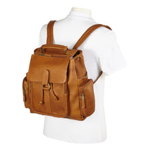 Load image into Gallery viewer, Urban Survival Leather Backpack
