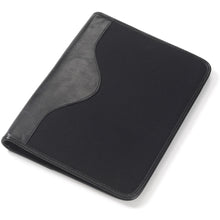 Load image into Gallery viewer, Canvas Leather Padfolio
