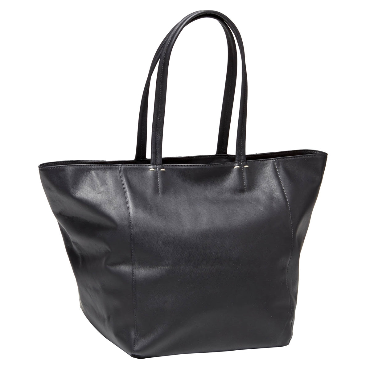 Felicia Square Bottom Leather Tote by Clava – CLAVA
