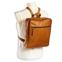 Load image into Gallery viewer, Square Leather Backpack
