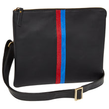 Load image into Gallery viewer, Felicia Skinny Stripe Leather Crossbody
