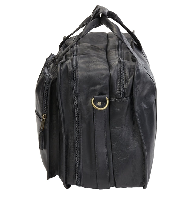 Leather Flight Bag - Carry On Bag for Men | Clava – CLAVA