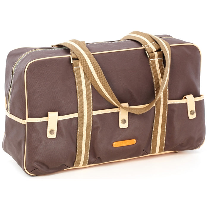 Carina Pocket Duffel - Coated Canvas & Interior Pockets | Clava – CLAVA