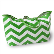 Load image into Gallery viewer, Wellie Chevron Market Tote
