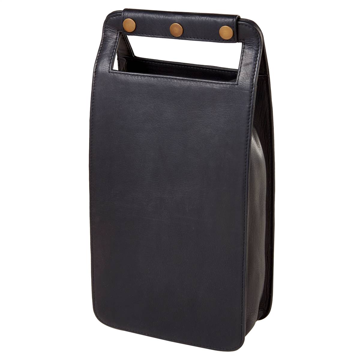 Leather wine pouch hot sale