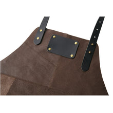 Load image into Gallery viewer, The Grill Master Leather Work Apron
