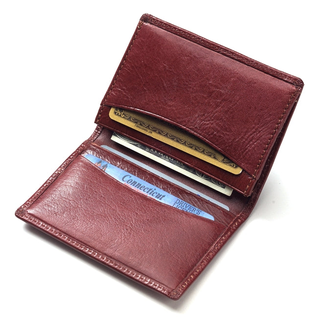 Glazed Biz Card Wallet by Clava – CLAVA