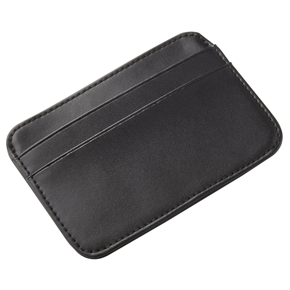 Slim Two Pocket Leather Card Case by Clava