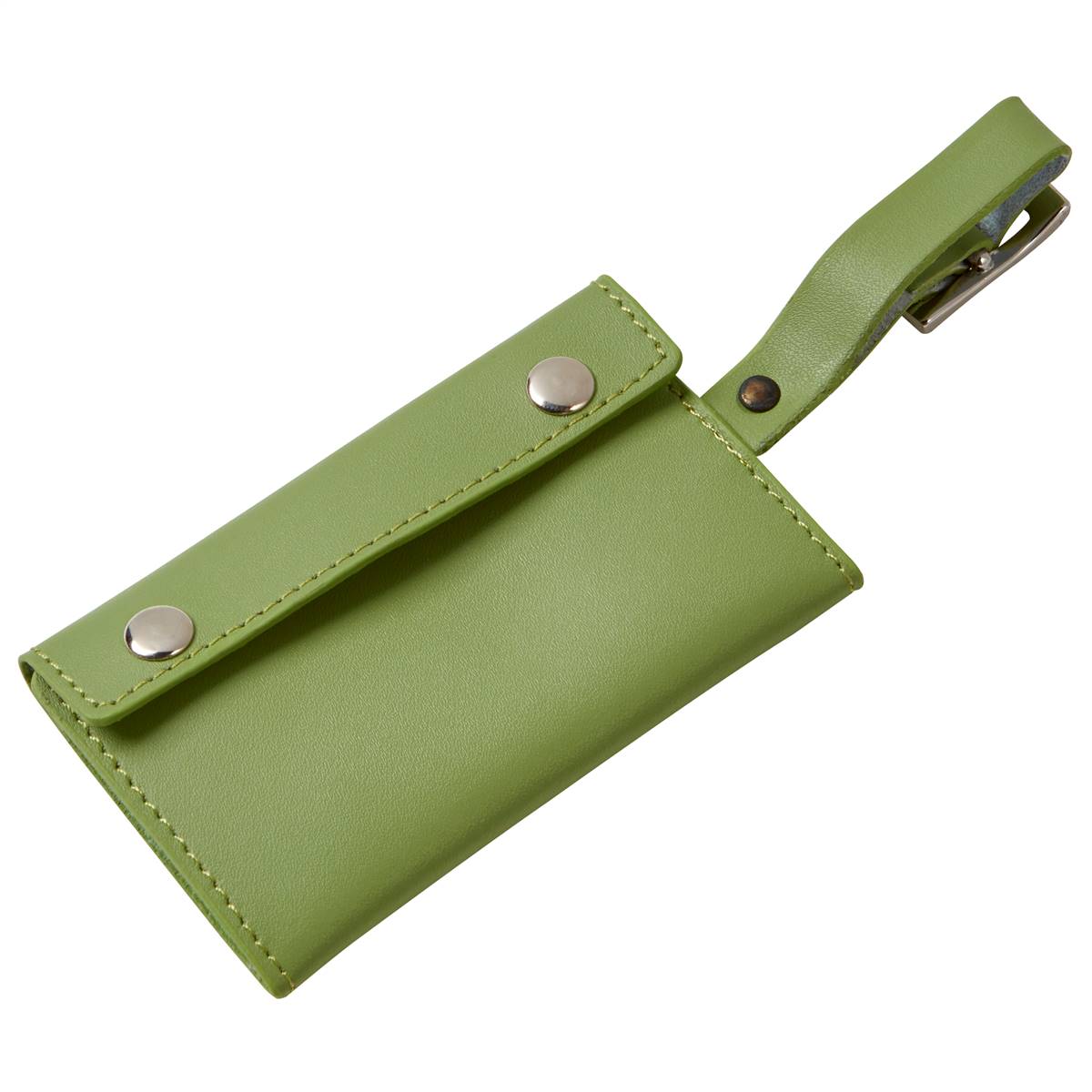 Wrap Leather Luggage Tag Clava Tuscan Leather円荷物タグ